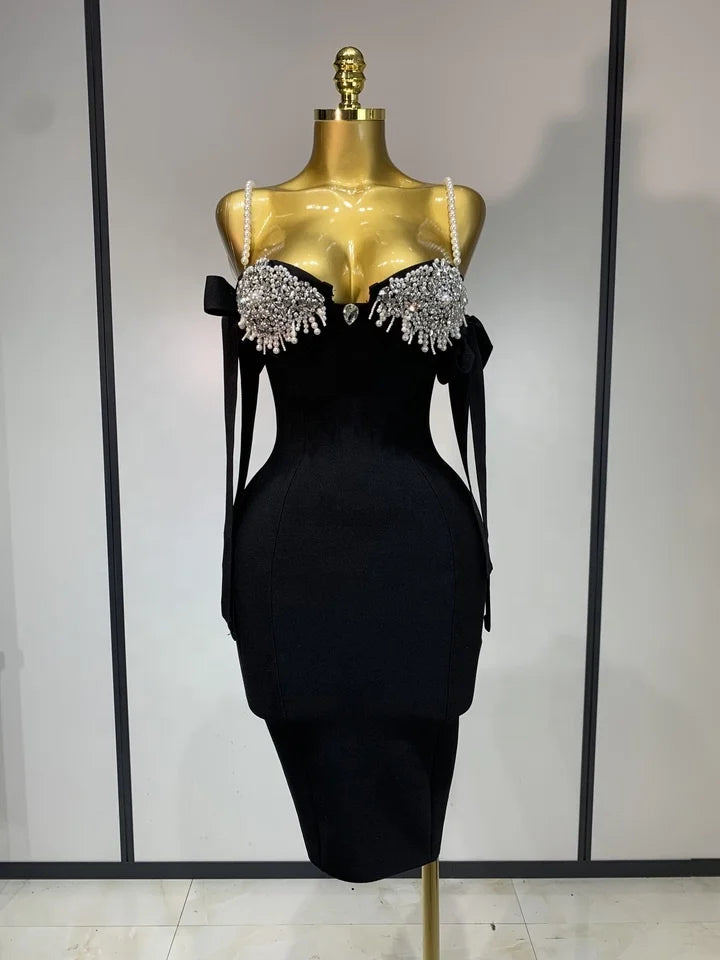 Sexy Celebrity Elegant Evening Dress