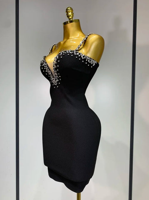 Celebrity Evening Club Elegant Mini Dress