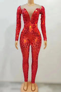 Birthday Celebrate Prom Party Nightclub Bar Jumpsuit
