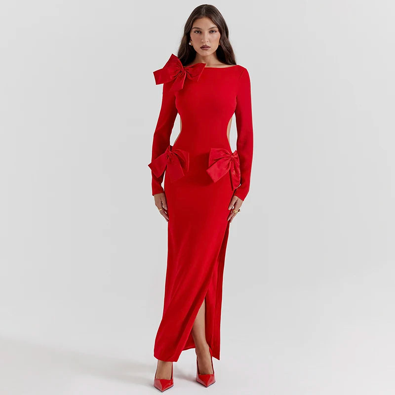 Long Sleeves Sexy Bodycon Dress