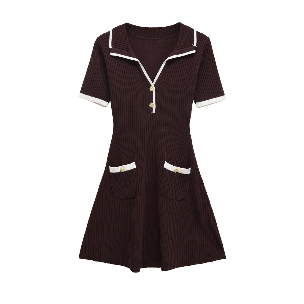 Button Threaded Dress