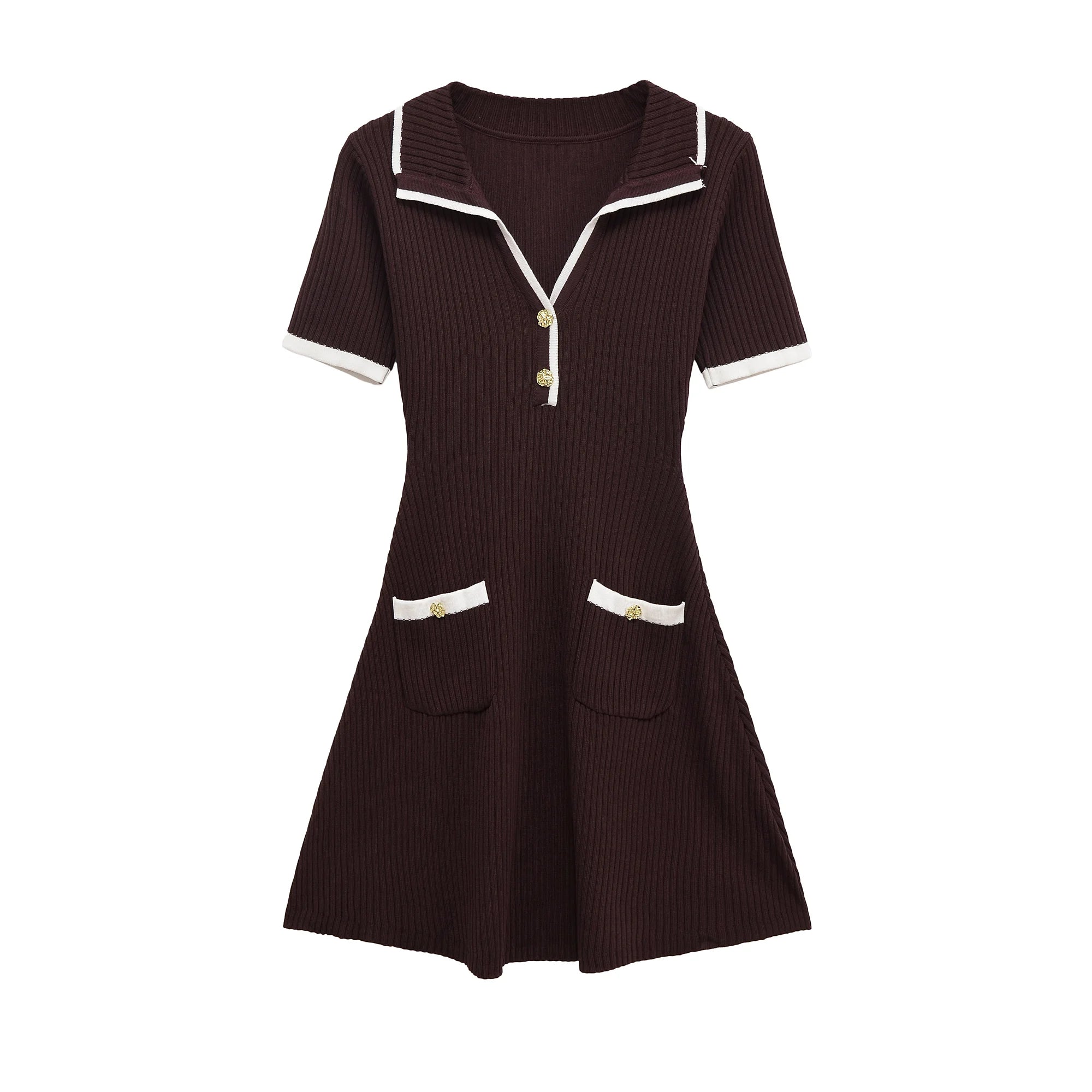 Button Threaded Dress