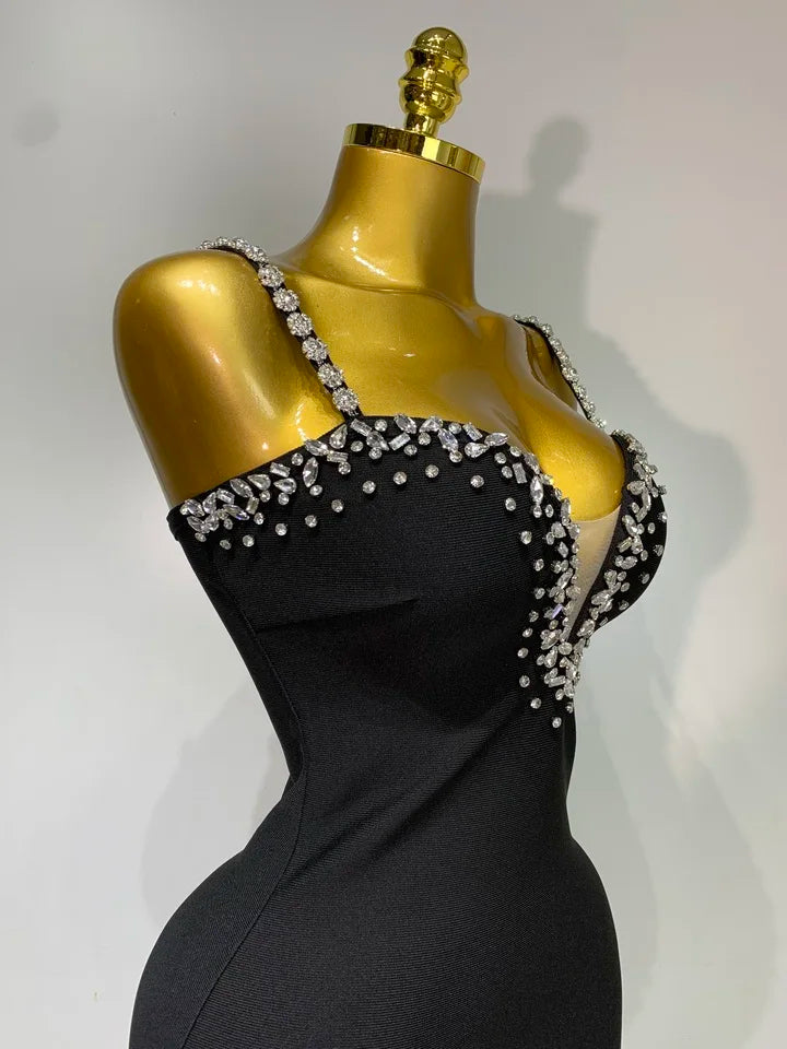 Celebrity Evening Club Elegant Mini Dress