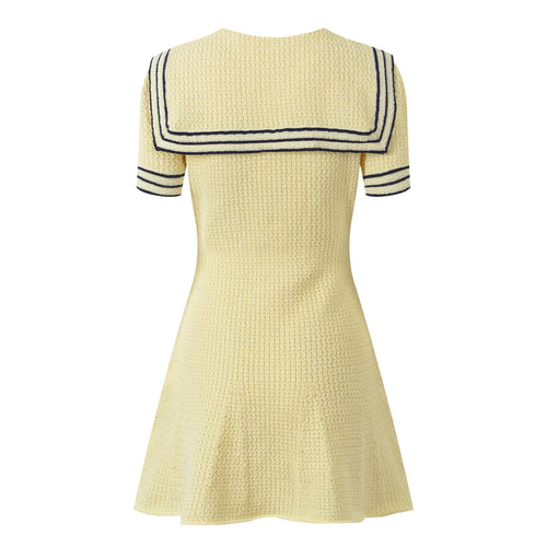 Casual Wear Summer Knit A-line Mini Dress