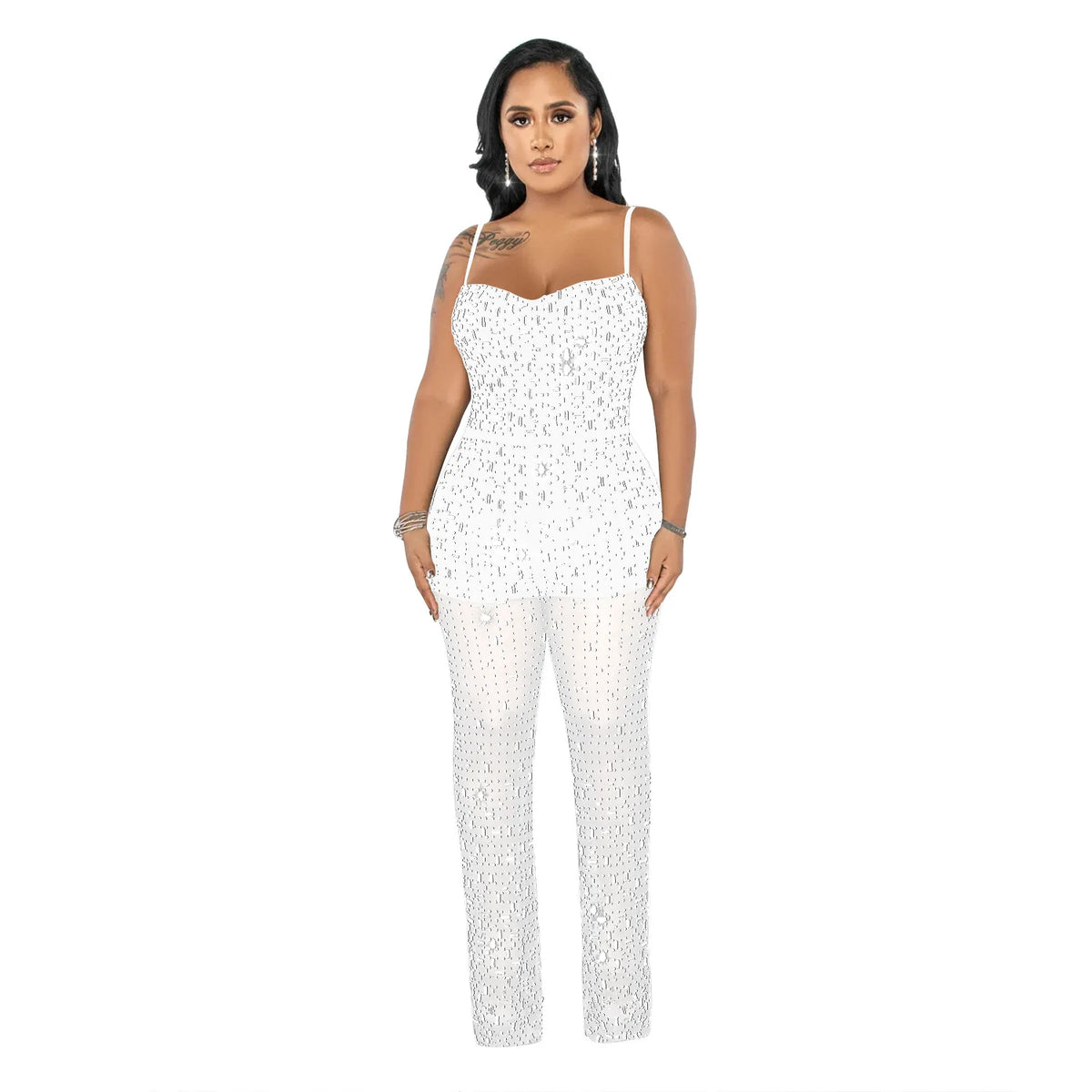 Sleeveless Trousers Jumpsuit