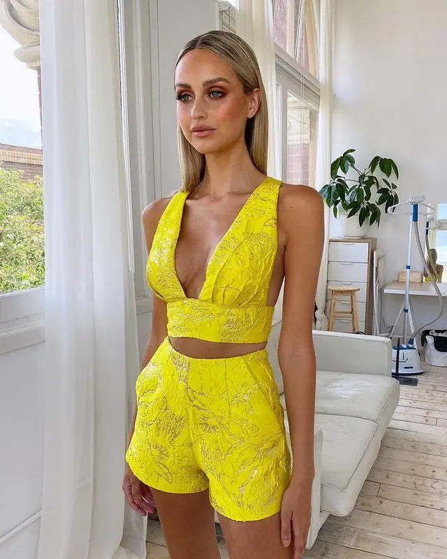 Summer Suit Short Two Piece Sets