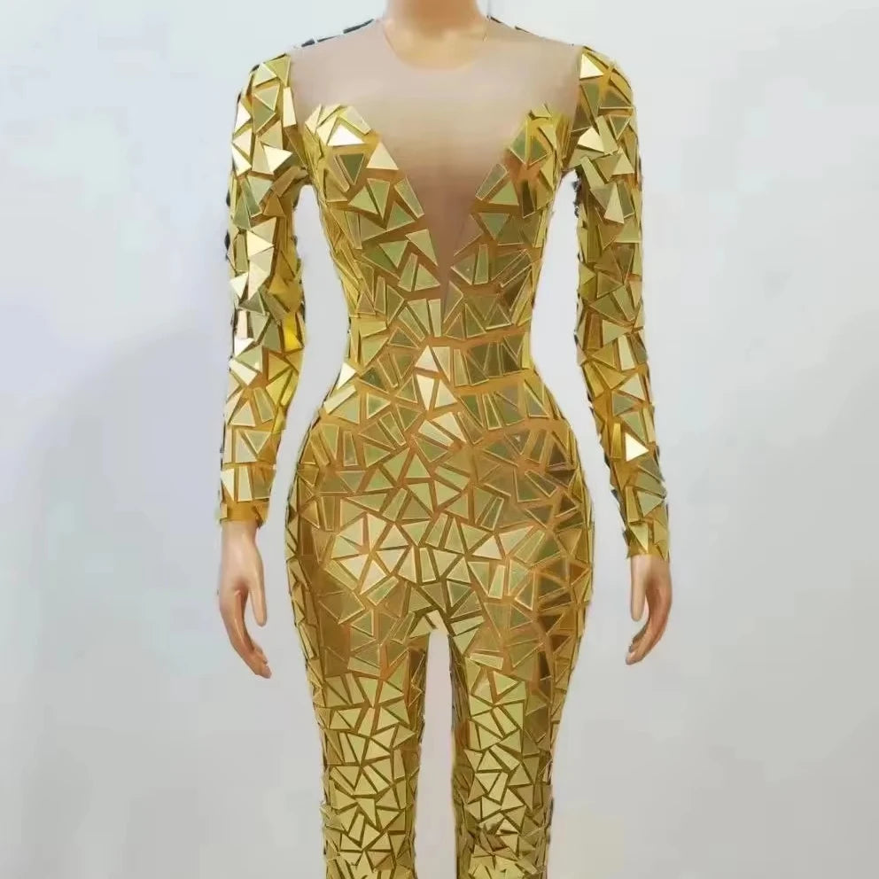 Birthday Celebrate Prom Party Nightclub Bar Jumpsuit