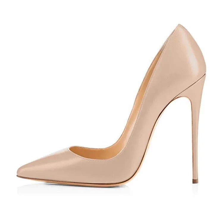 Elegant Sexy Nude Heels