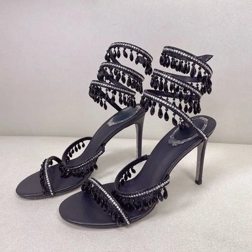 Ankle Wrap  Ankle Strap Stretch Wire Heels