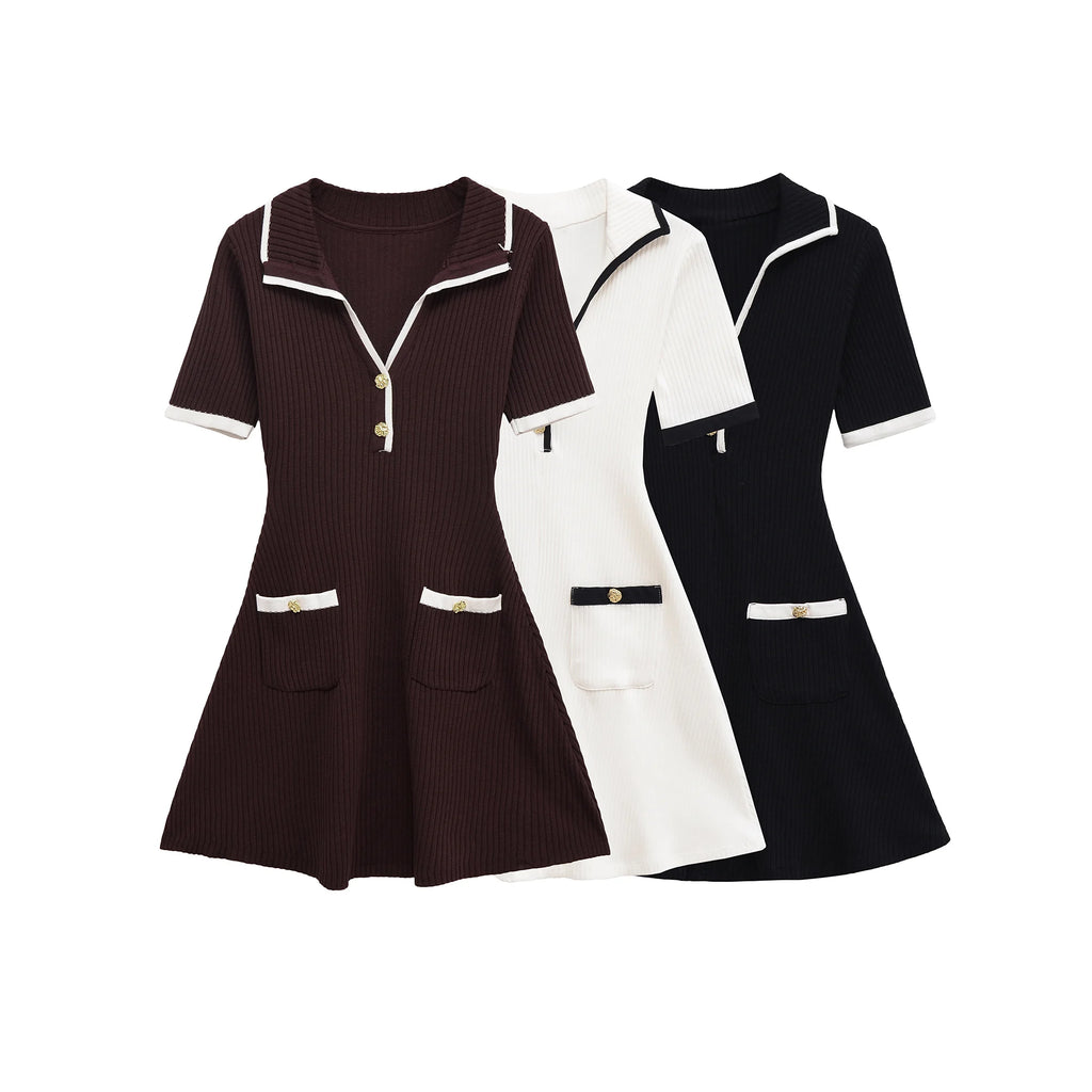 Button Threaded Dress