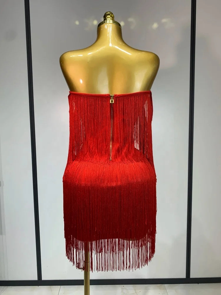 Bandage Mini Bodycon Dress
