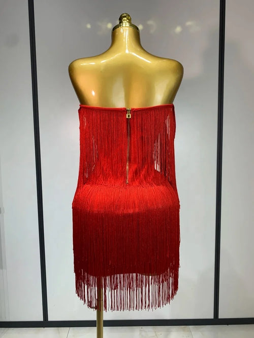 Bandage Mini Bodycon Dress