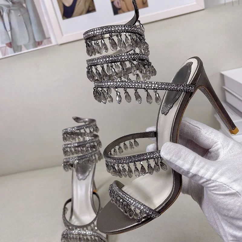 Ankle Wrap  Ankle Strap Stretch Wire Heels