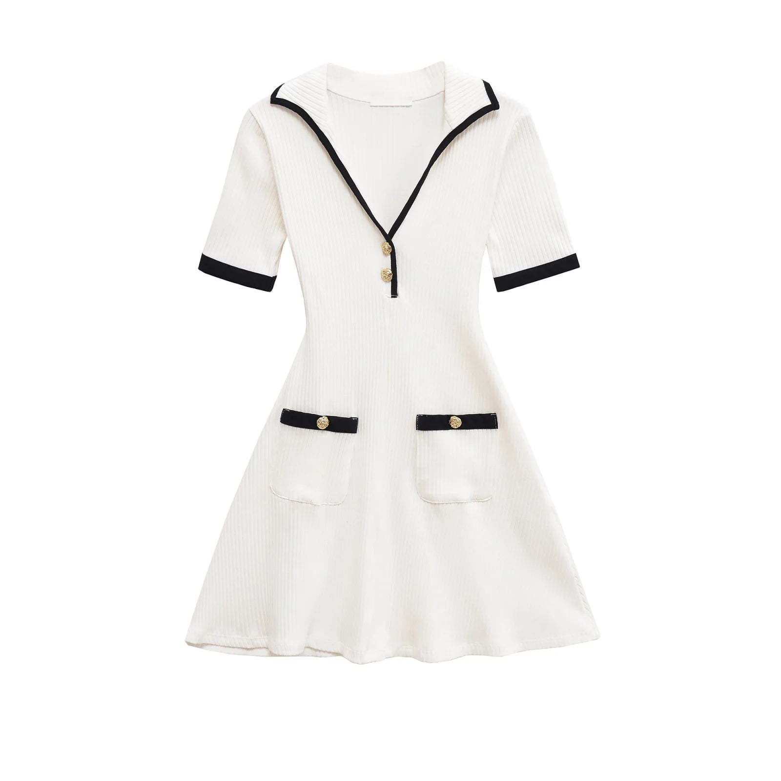 Button Threaded Dress