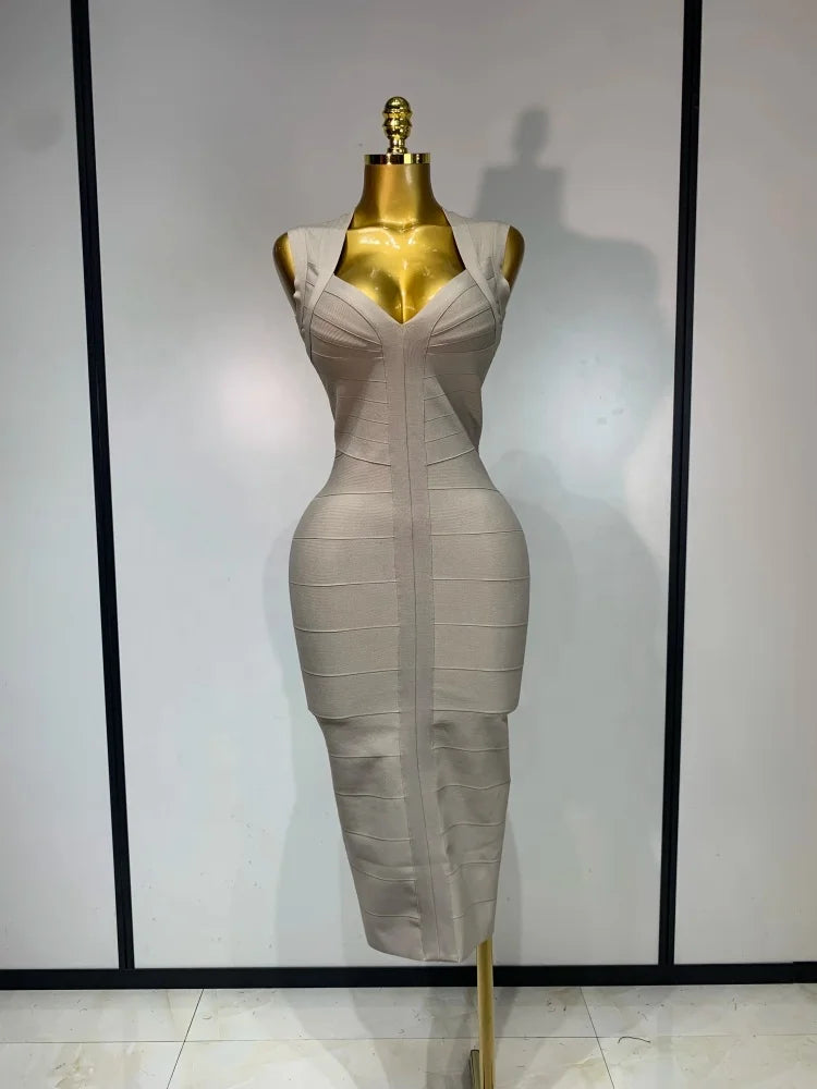 Sexy Celebrity Elegant Evening Party Luxury Birthday Club Dress