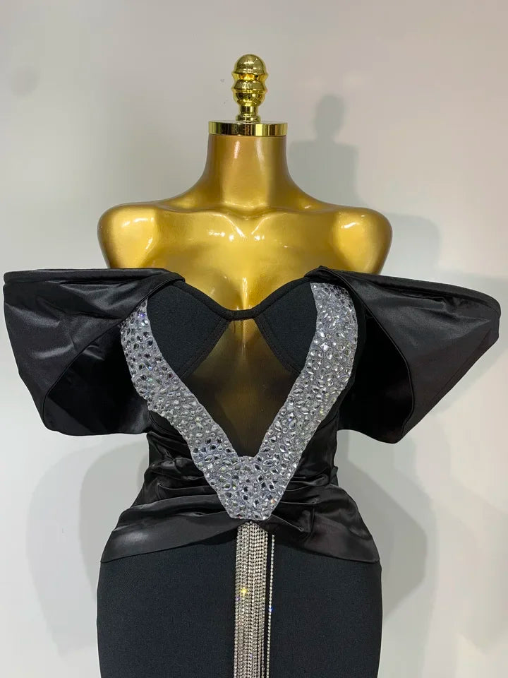Sparkly Chain Bodycon Dress