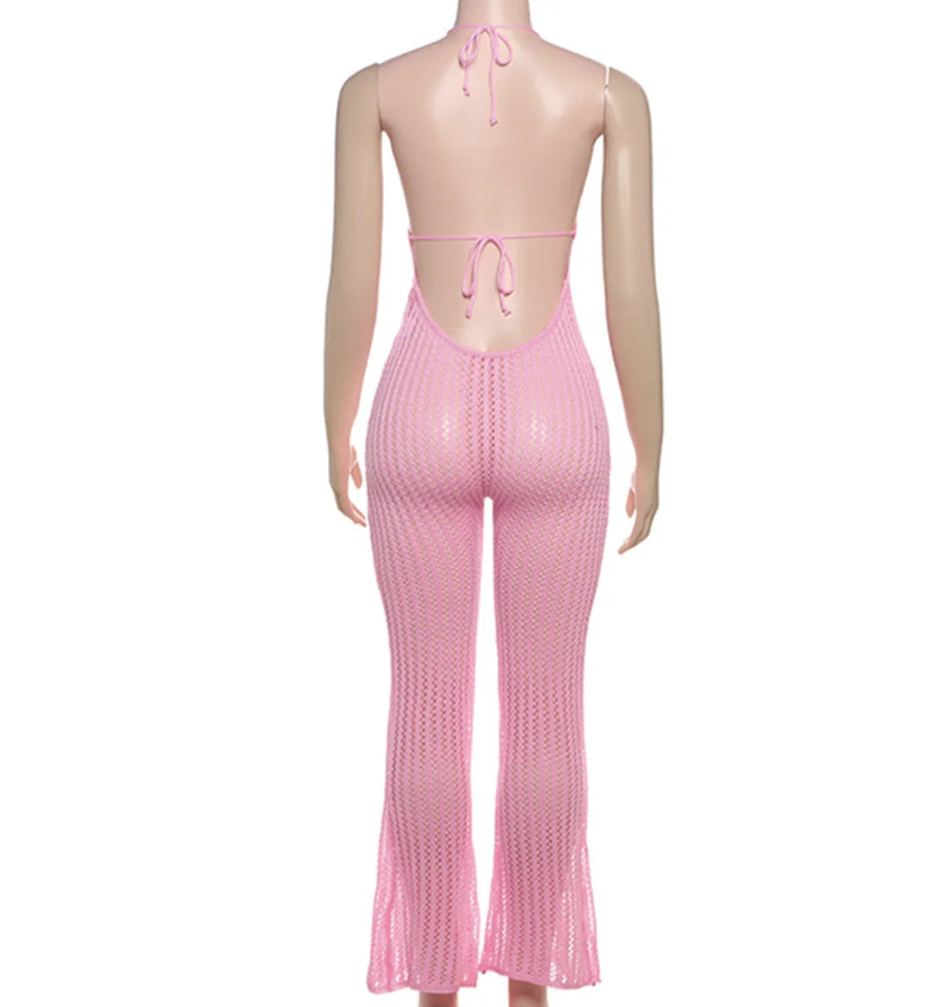 Sexy Knitted Jumpsuits