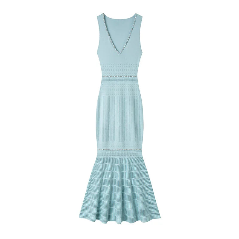 Mermaid Knits Long Dress