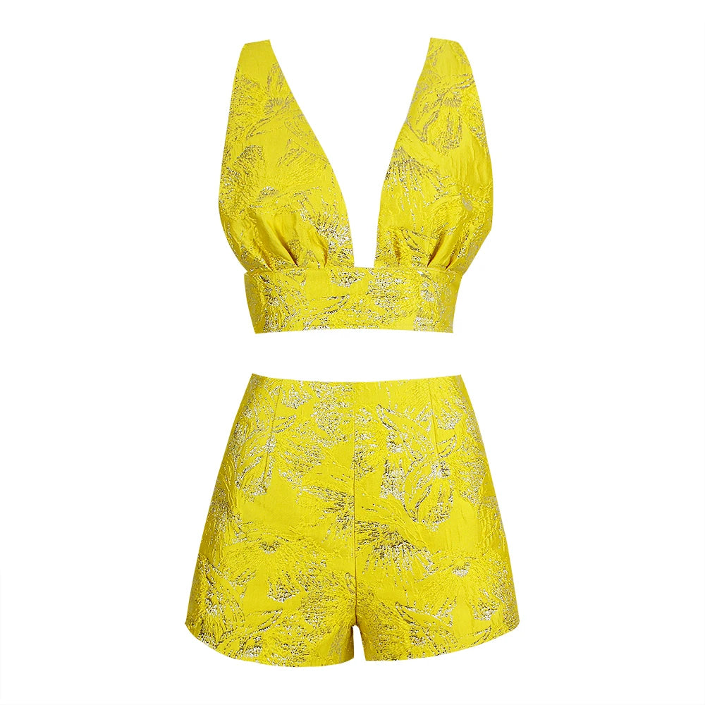 Summer Suit Short Two Piece Sets