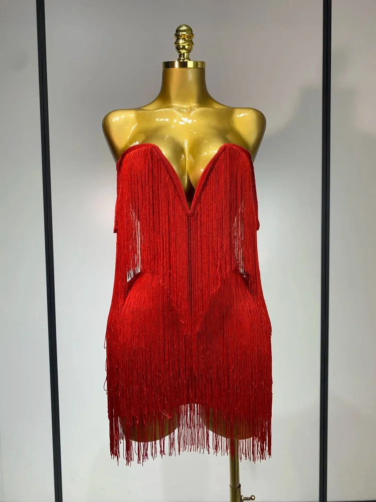 Bandage Mini Bodycon Dress