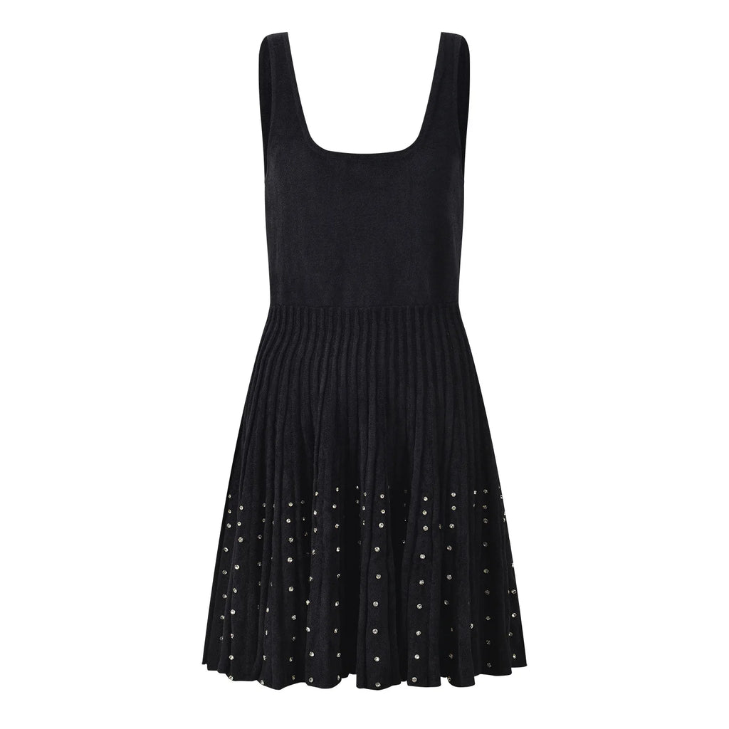 Mini Knits Pleated Dress