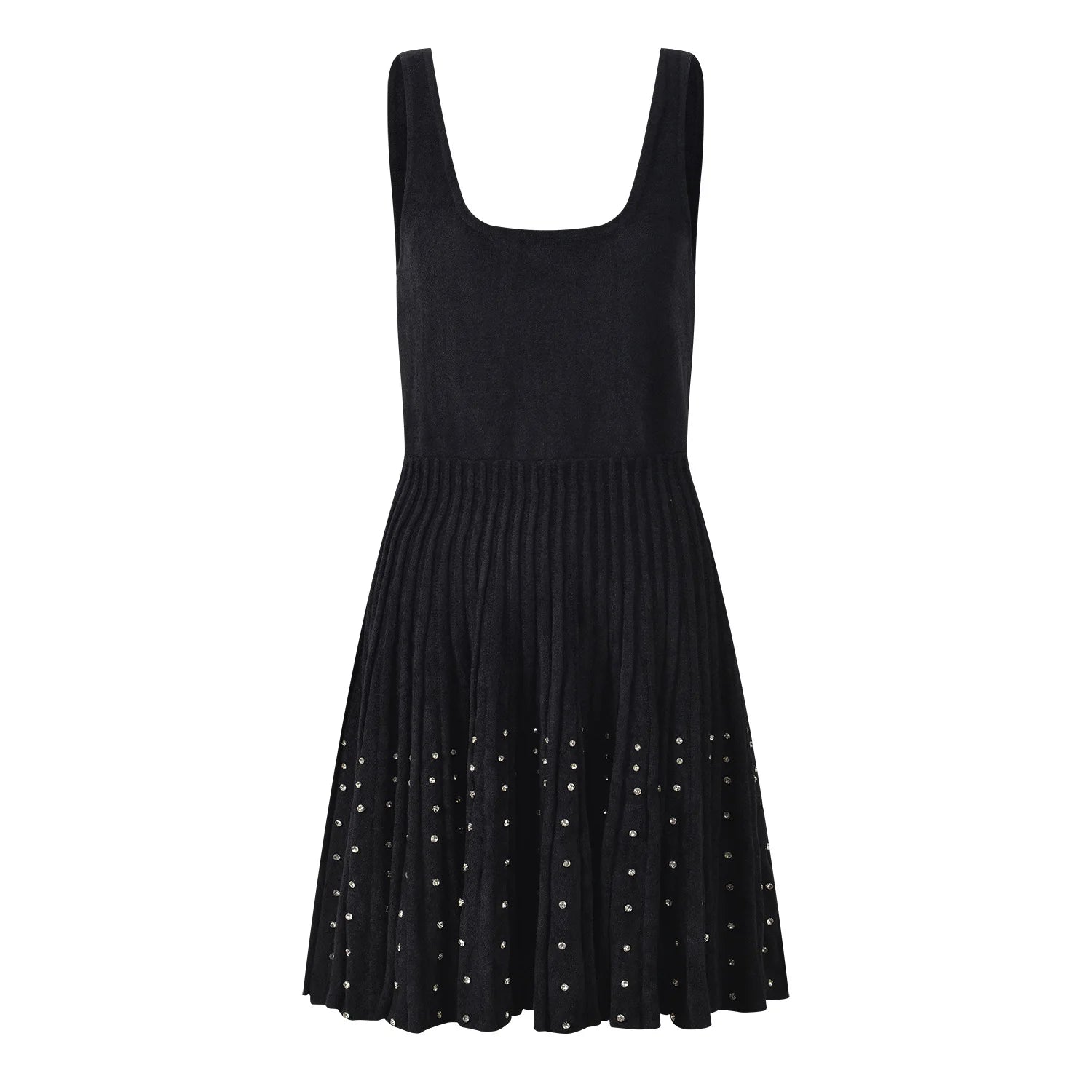 Mini Knits Pleated Dress