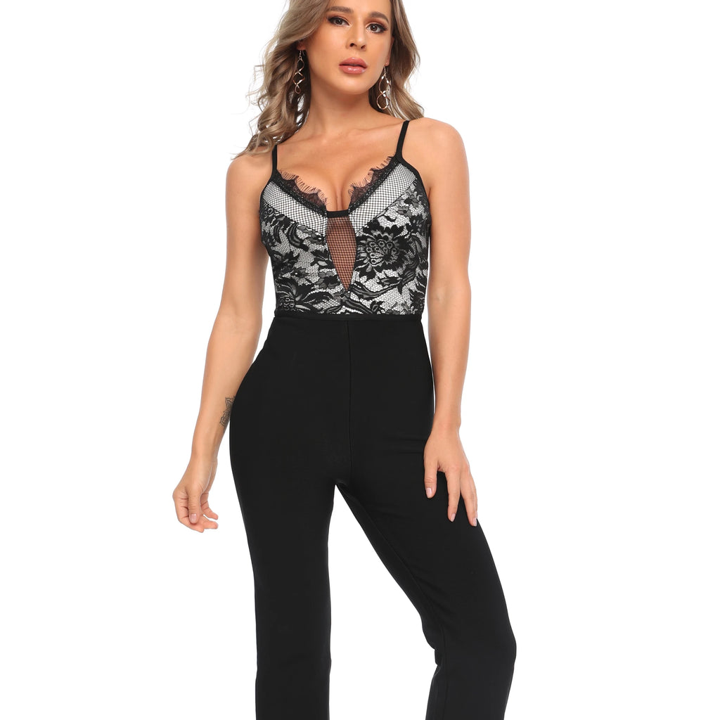 Bandage Sexy Jumpsuit