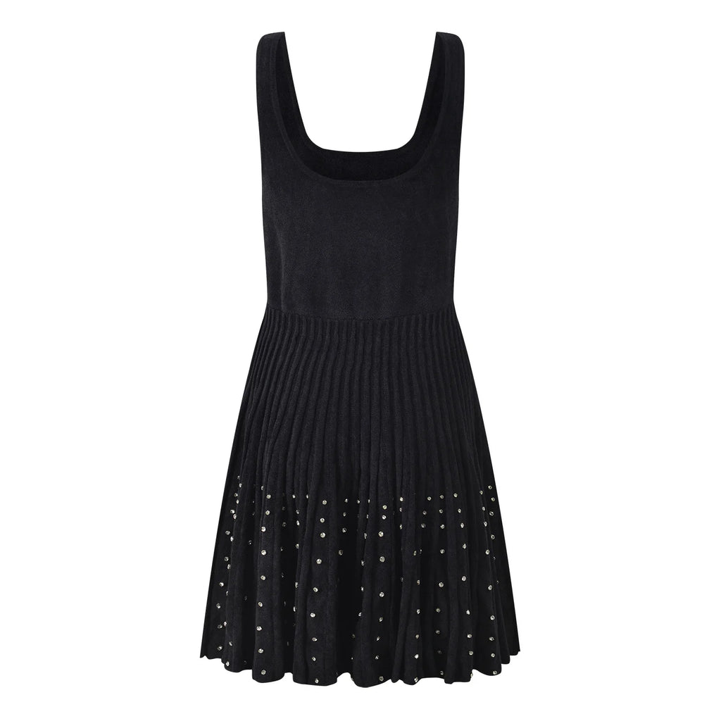 Mini Knits Pleated Dress