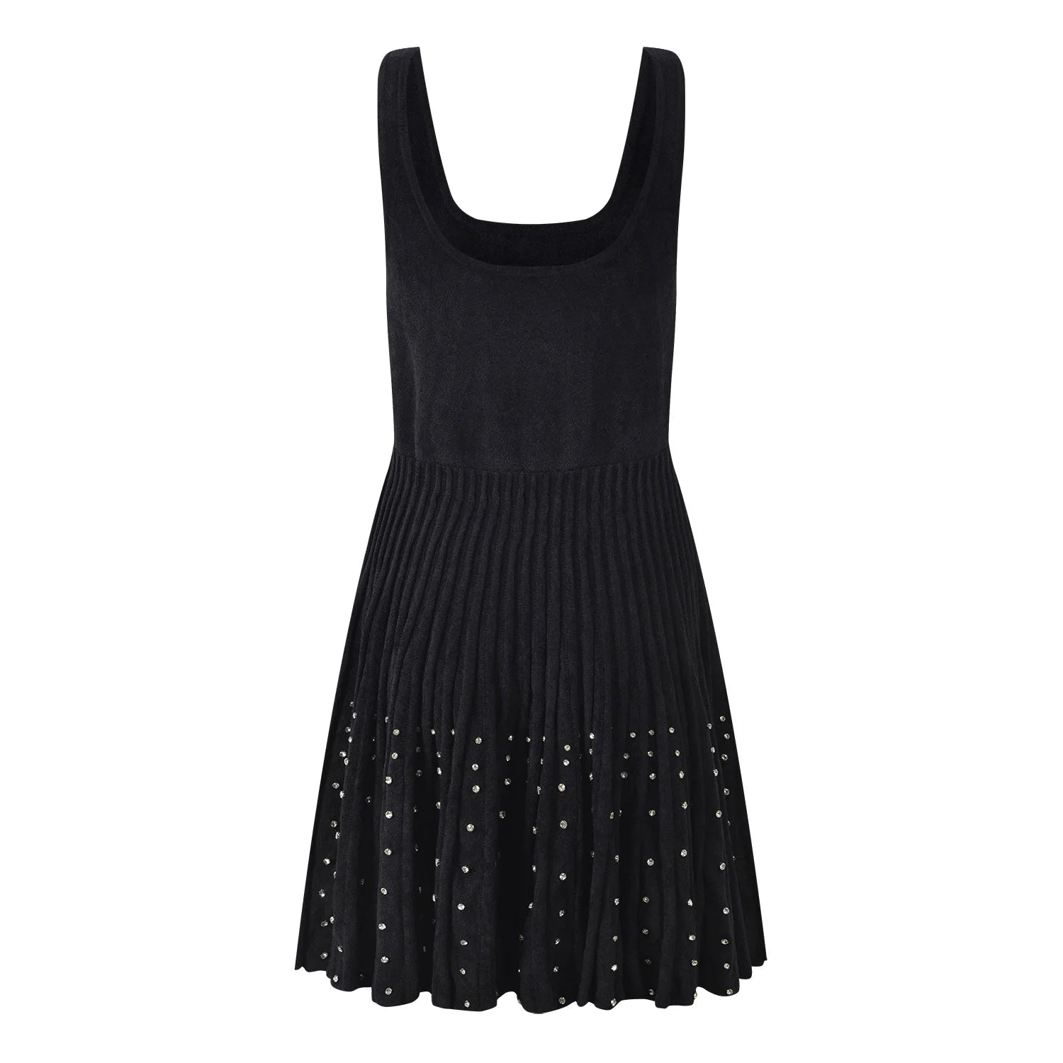 Mini Knits Pleated Dress