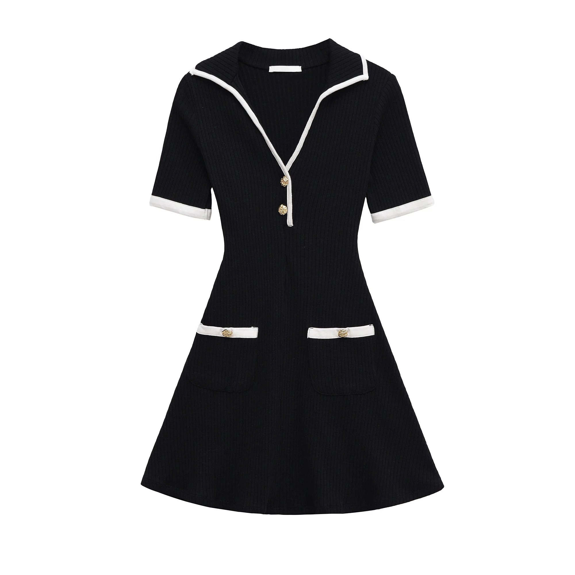 Button Threaded Dress