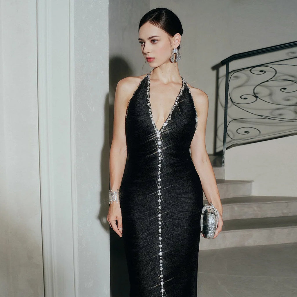 Luxury Sleeveless Elegant Dress