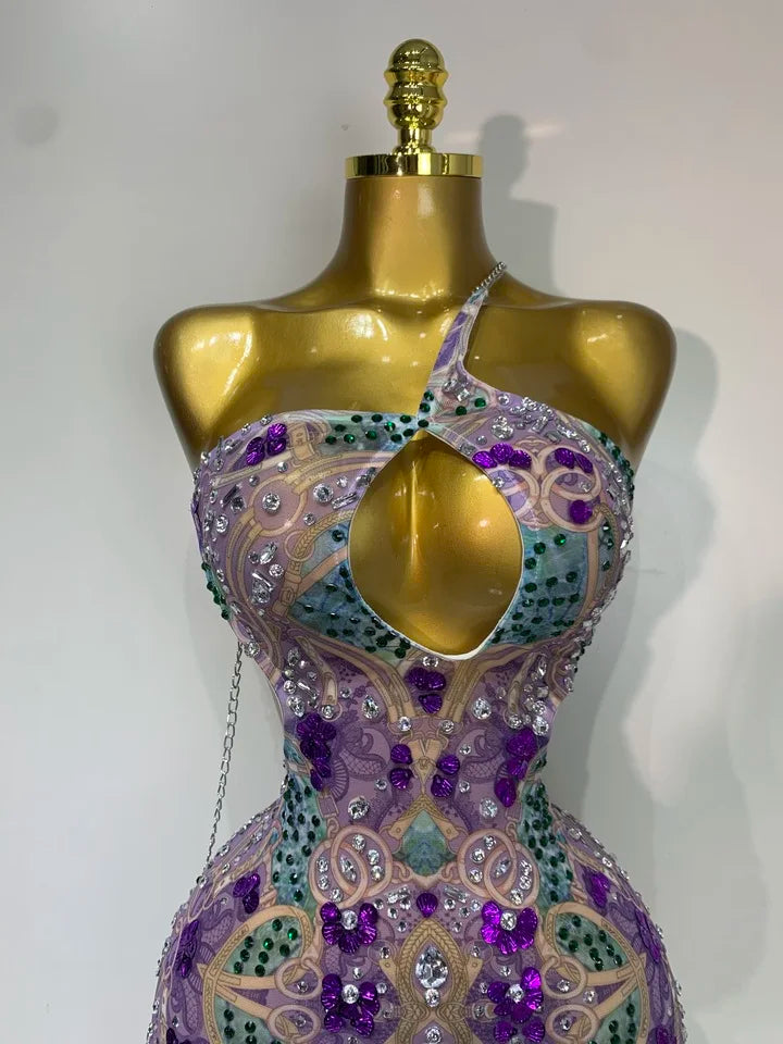 Sexy Luxury Birthday Photoshoot Mini Dress