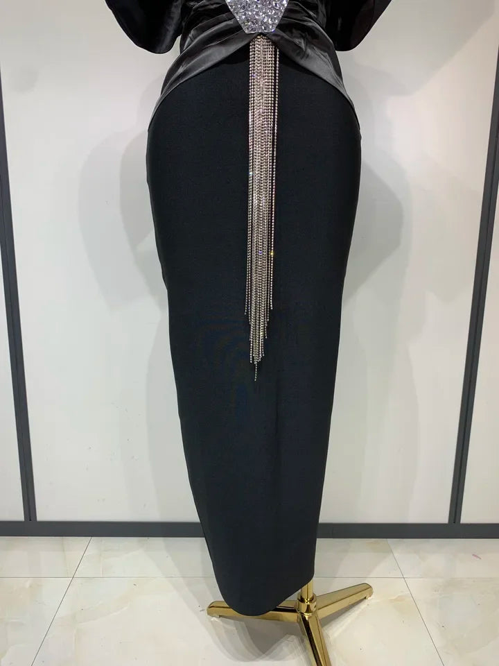 Sparkly Chain Bodycon Dress