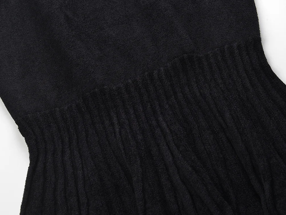 Mini Knits Pleated Dress