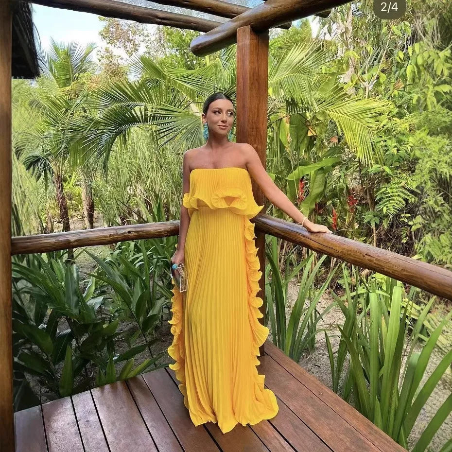 Sexy Sleeveless Elegant Women's Dress