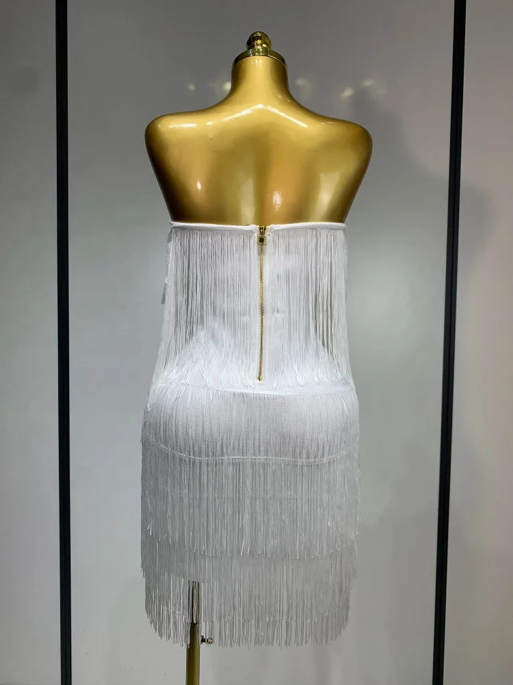 Bandage Mini Bodycon Dress