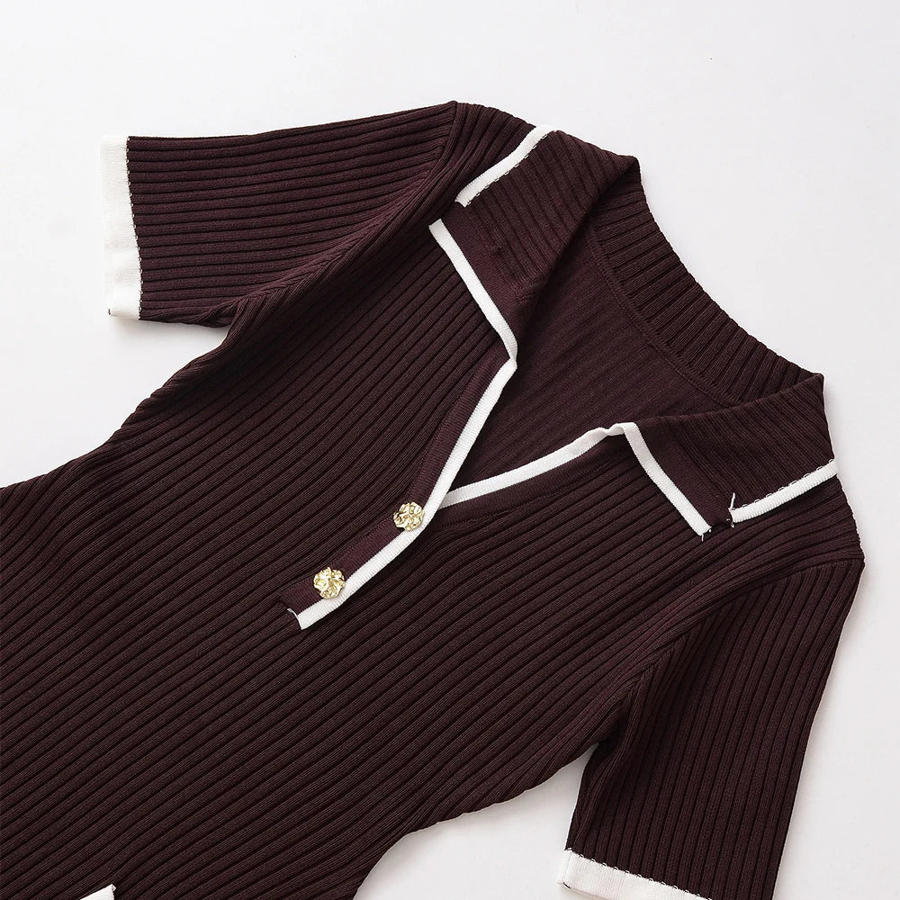 Button Threaded Dress
