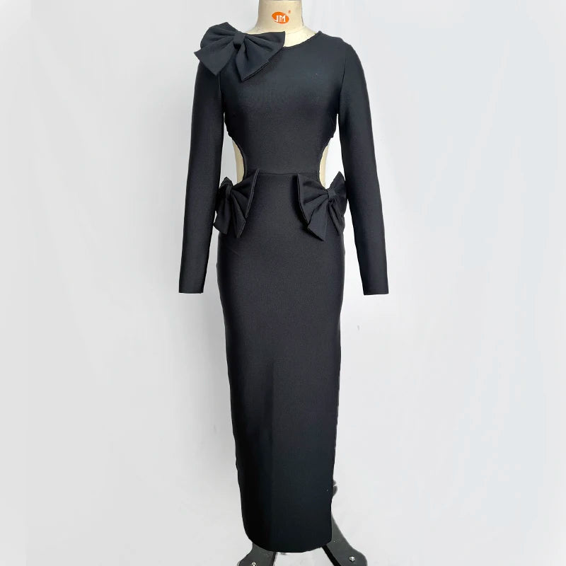 Long Sleeves Sexy Bodycon Dress