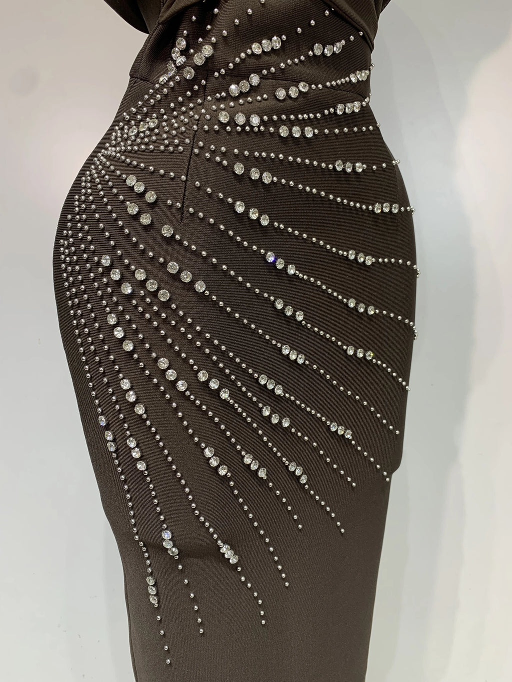 Luxury Sheath Knitted Long Dress