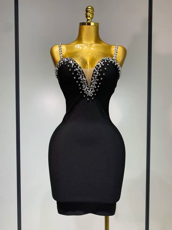 Celebrity Evening Club Elegant Mini Dress