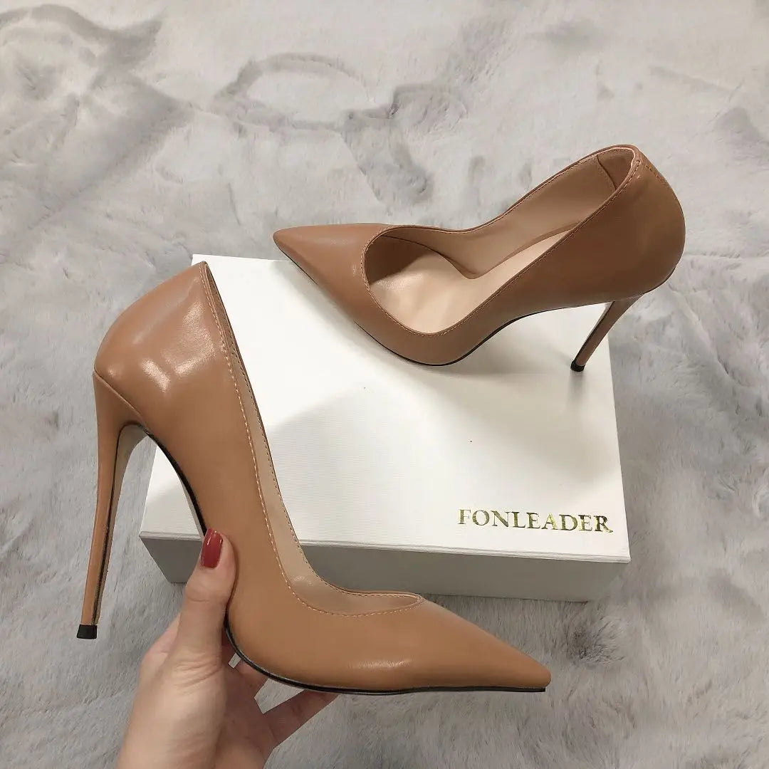 Elegant Sexy Nude Heels