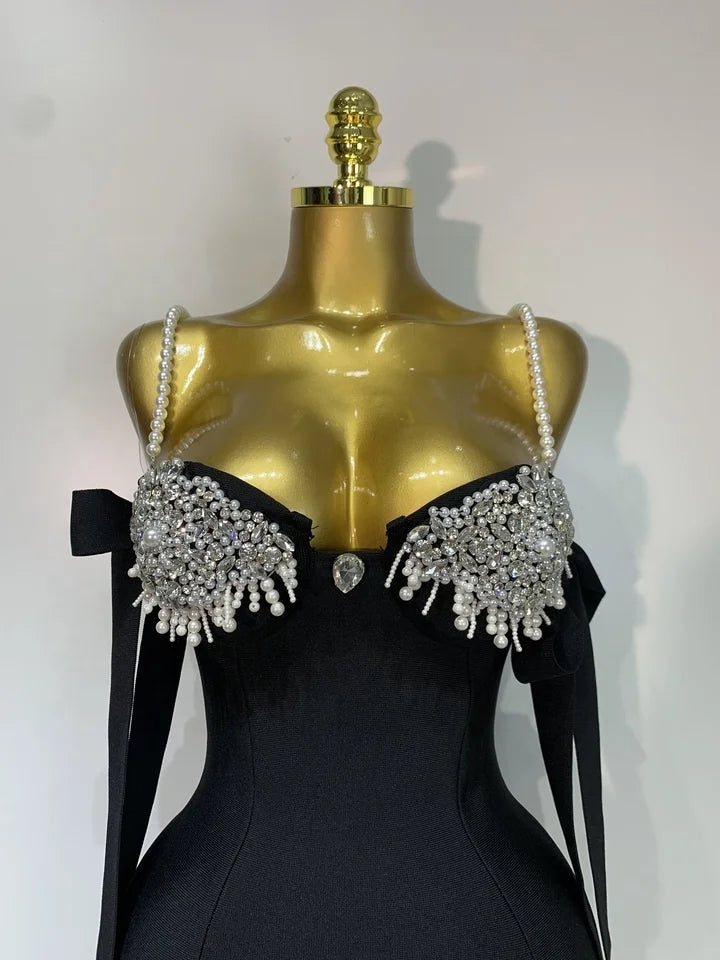 Sexy Celebrity Elegant Evening Dress
