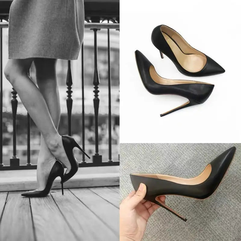 Elegant Sexy Nude Heels