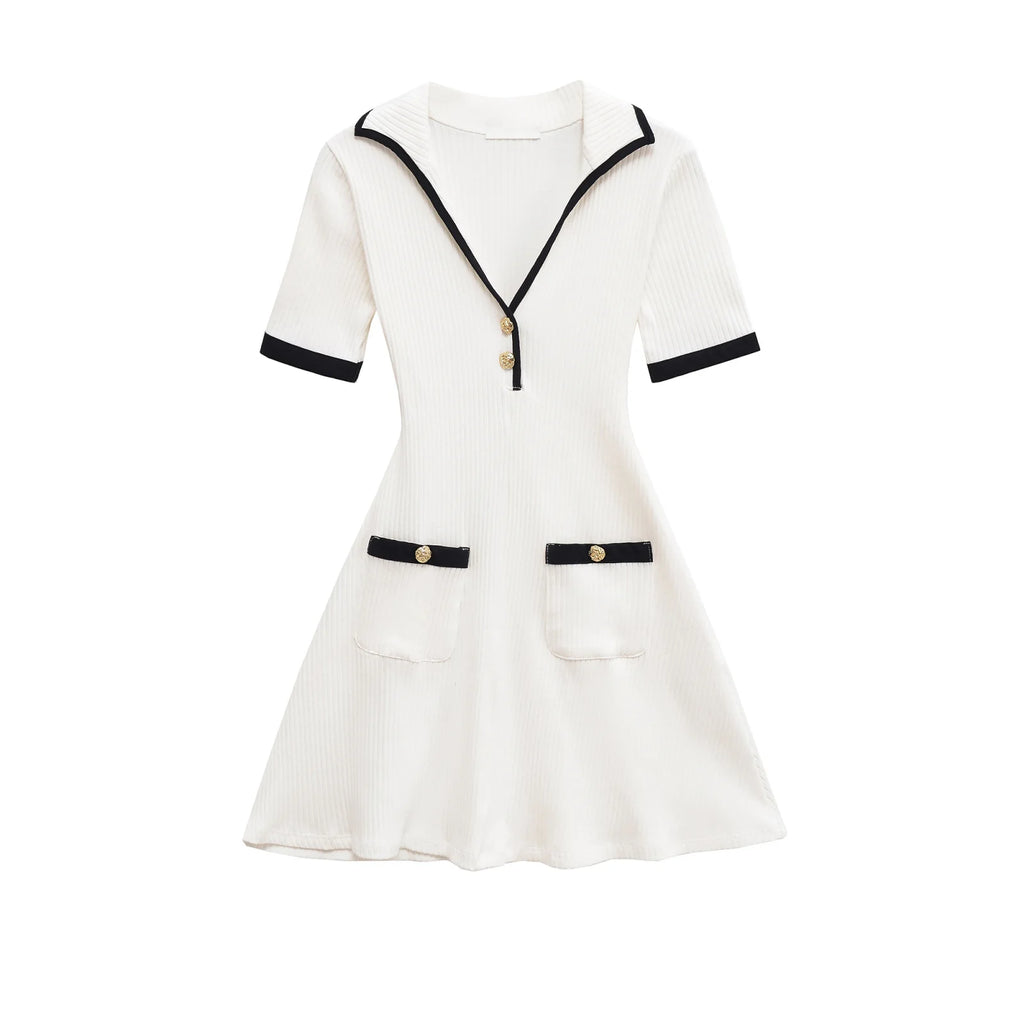 Button Threaded Dress