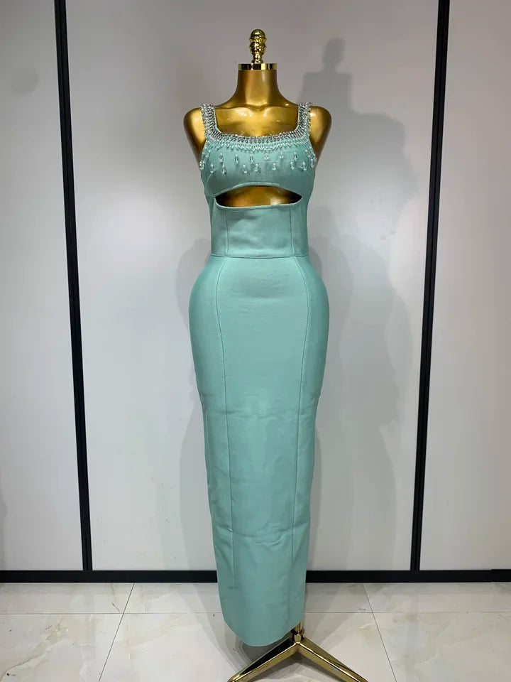 Elegant Knitted Birthday Evening Party Cocktail Prom Dress