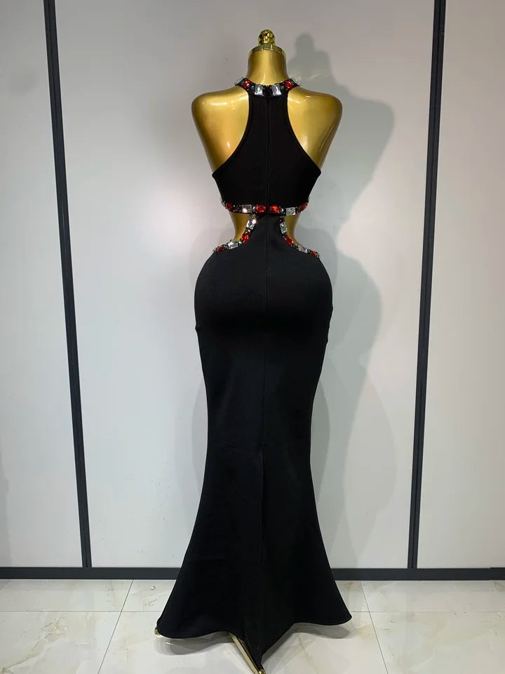 Mermaid Sexy Celebrity Elegant Evening Club Party Birthday Dress
