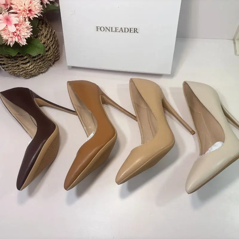 Elegant Sexy Nude Heels