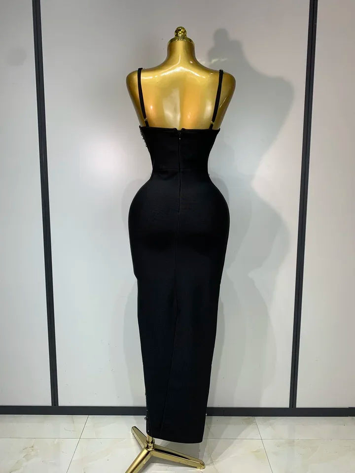 Luxury Celebrity Elegant Knitted Birthday Evening Party Dress