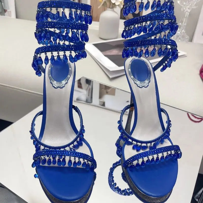 Ankle Wrap  Ankle Strap Stretch Wire Heels