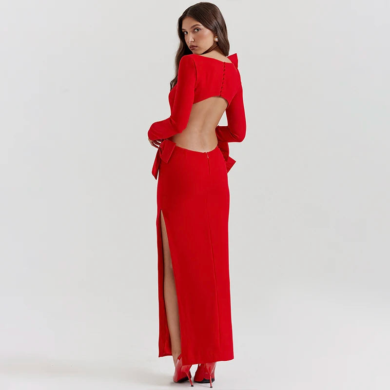 Long Sleeves Sexy Bodycon Dress